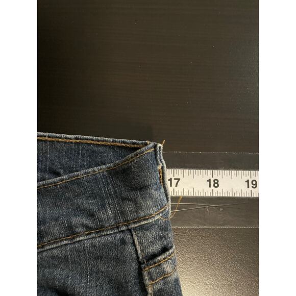 Vintage Old Navy Womens Jeans Size 10 Ultra Low Rise Flare Leg Rave 90s Y2K - Picture 4 of 7